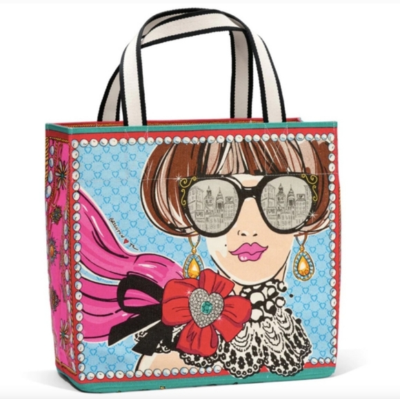 SOLD!! NWT 💫Brighton Multi-Color Sparkle & Shine Tote💫 - Picture 3 of 8